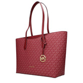 Michael Kors Red Fabric Shoulder Bag